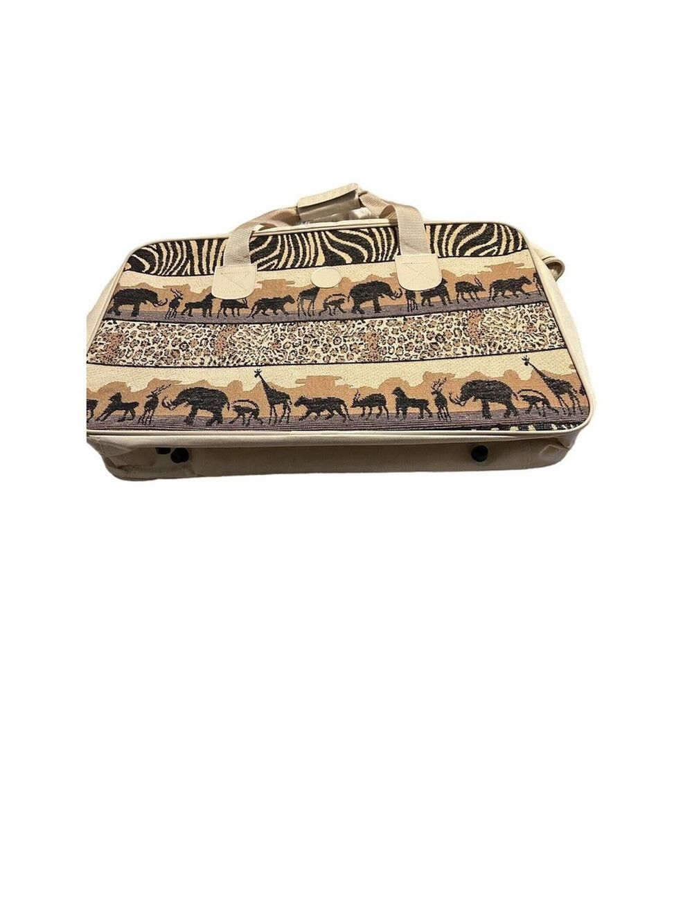 Animal print Canvas Tote Bag Large